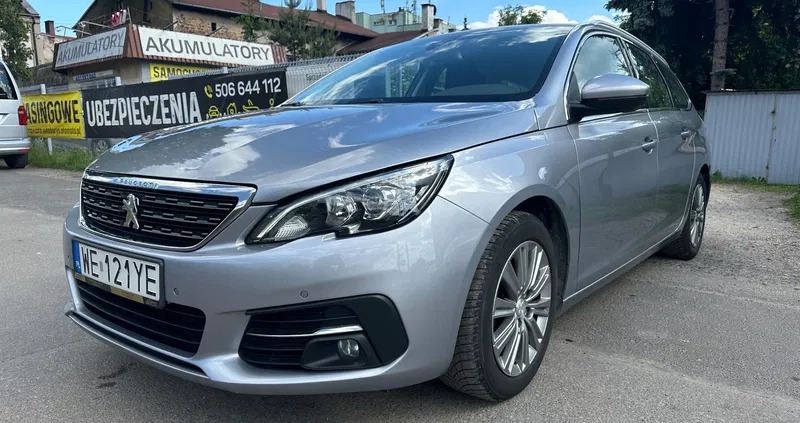 samochody osobowe Peugeot 308 cena 44998 przebieg: 134700, rok produkcji 2019 z Susz